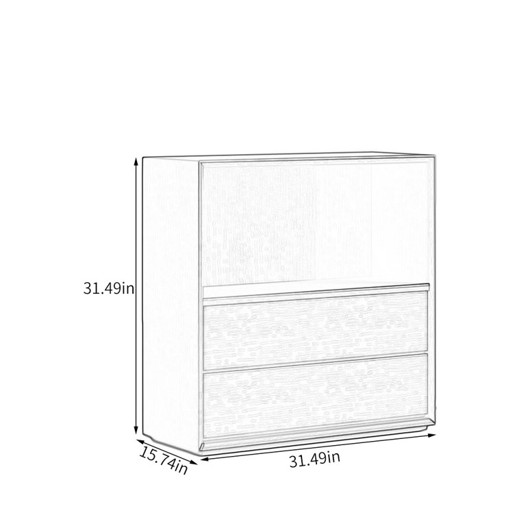 HIGH CHESS Solid Wood Bookcase Black Locker Modern Simple Storage Bookcase Wayfair Canada